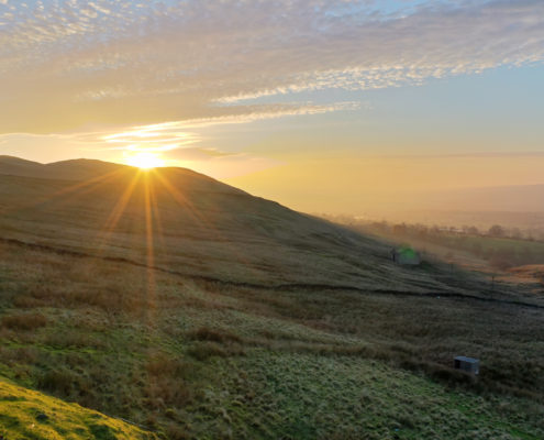 pendle-sunset